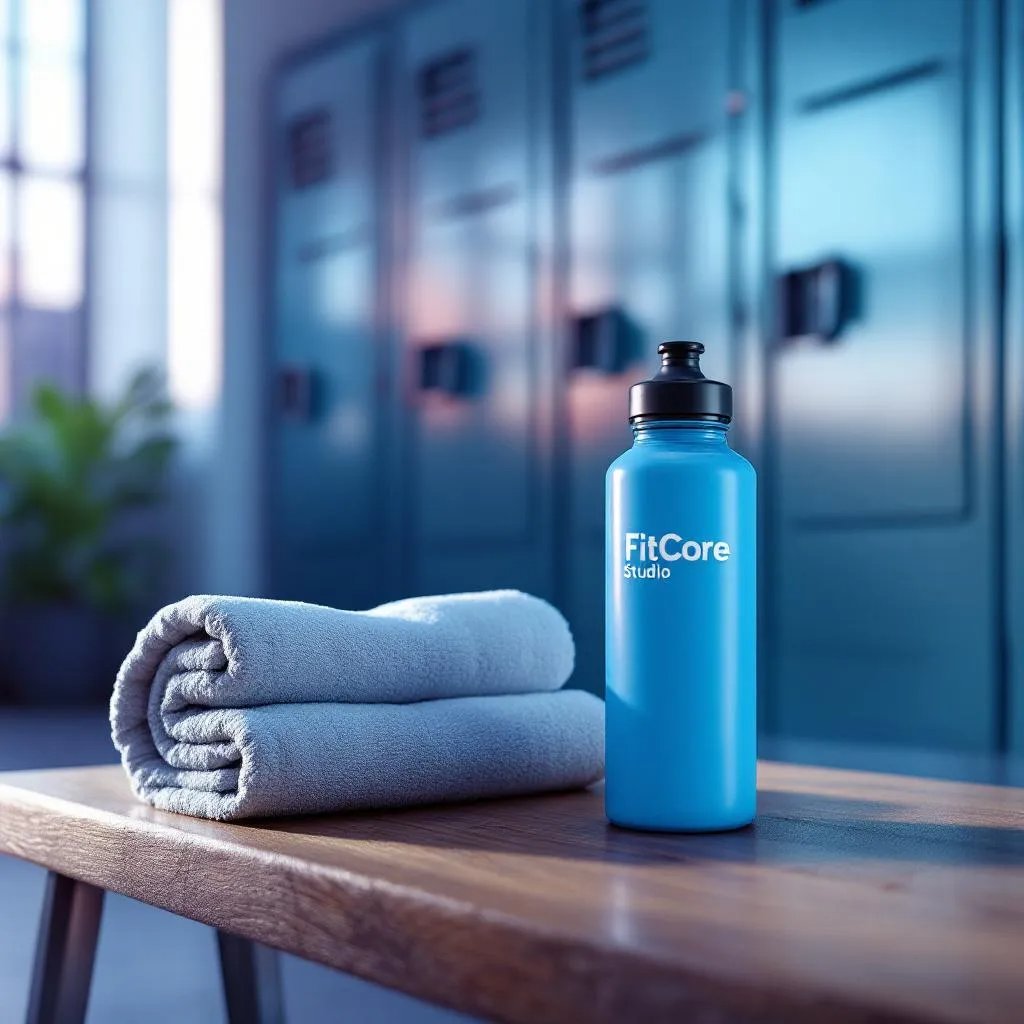 FitCore Studio — 3D Render
